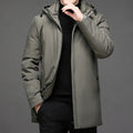 Jamiel Giacca d’Inverno Uomo Imperméable – Cappotto Linea Regular con Capuche Linea-Vent