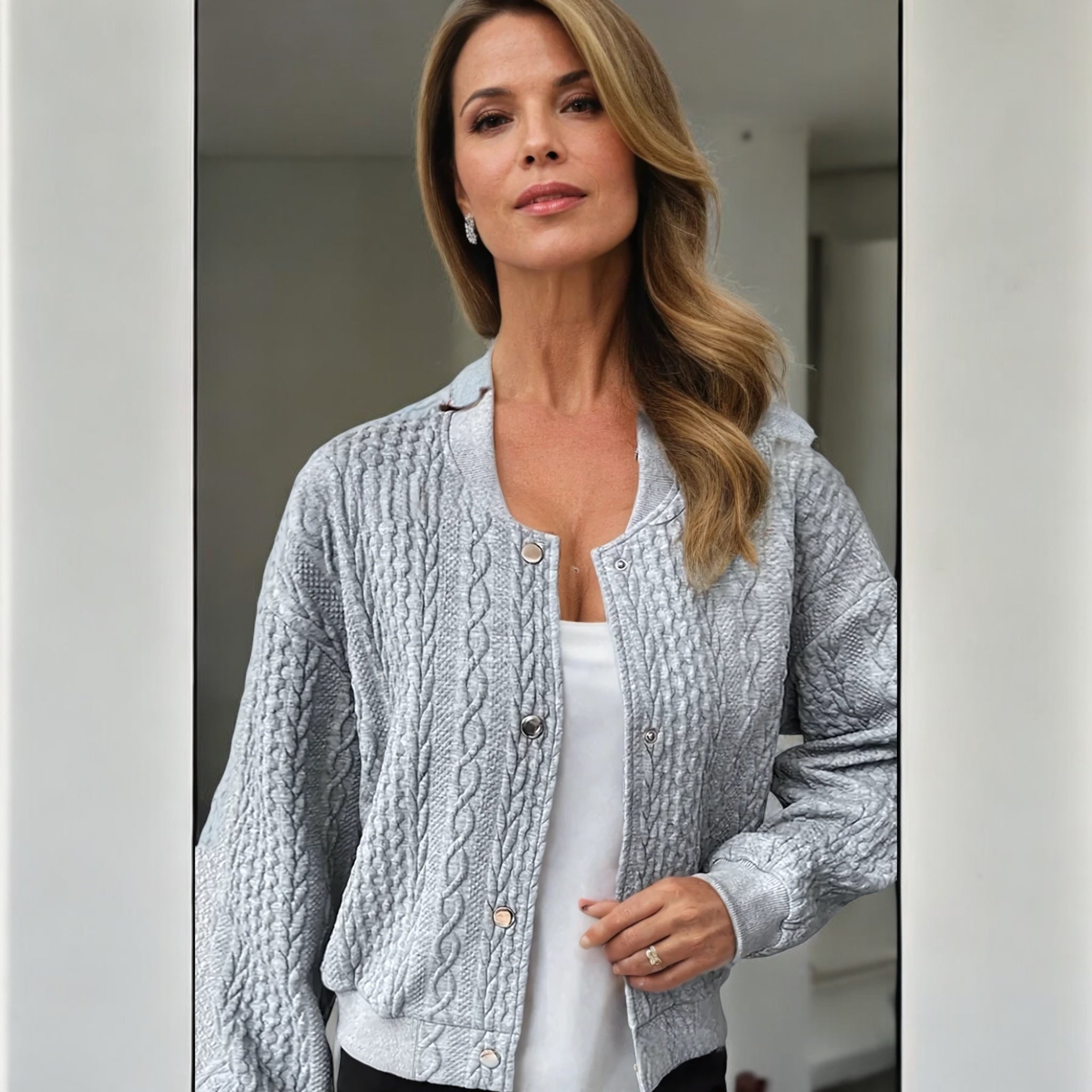 Sky Cardigan Donna – Cardigan in Maglia Confortevole & Elegante per un Style Moderne