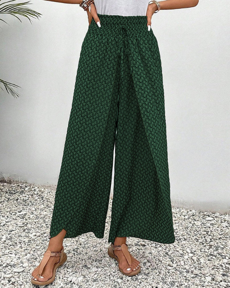 Henriette Pantalone Large Donna – Vita Alta, Linea Flatteuse & Tissu Confortevole
