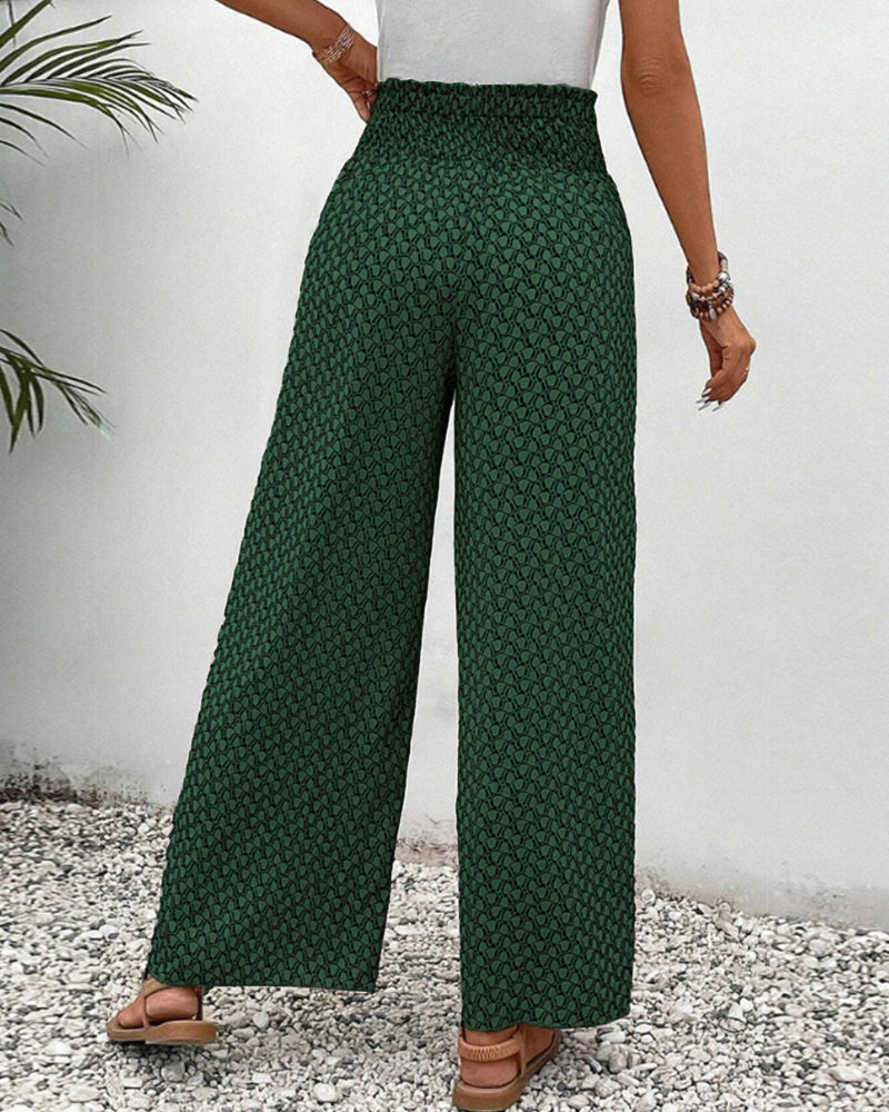 Henriette Pantalone Large Donna – Vita Alta, Linea Flatteuse & Tissu Confortevole