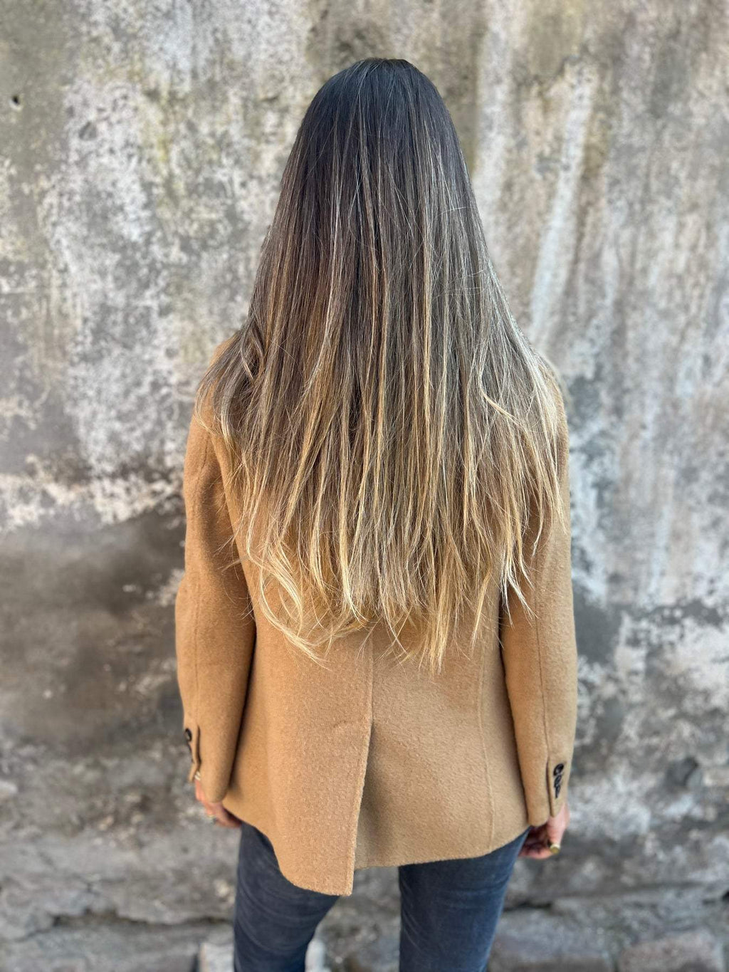 Haggai Blazer Donna Elegante – Giacca Classique in Lana Mélangée Morbida & Polyvalente