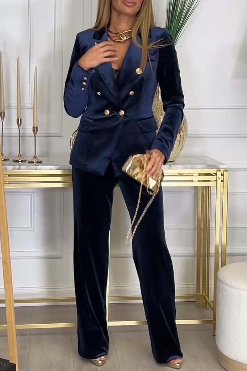 Lora Ensemble Velluto Donna – Costume Luxe Deux-Pièces al Tissu Morbido e Design Polyvalent