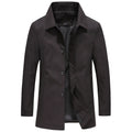 Matt Cappotto Uomo Mi-Long – Elegante, Linea Moderne & Col a Revers Classique