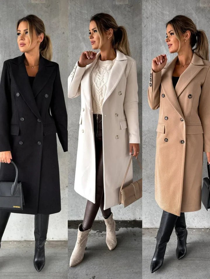 Laura Cappotto Donna Long Inverno – Elegante, Caldo & Sophistiqué al Style Intemporel