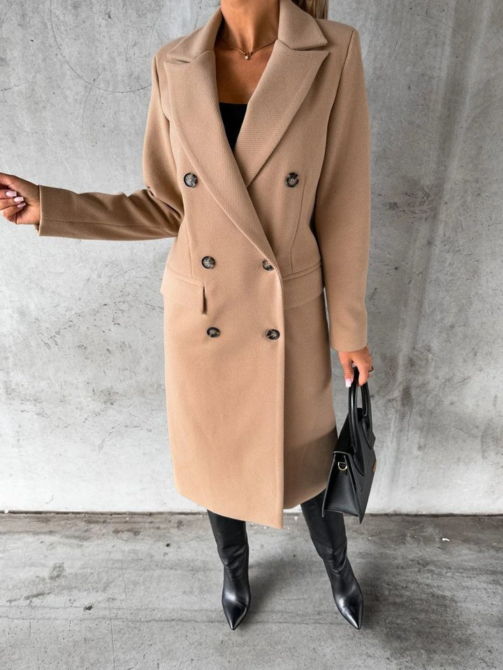 Laura Cappotto Donna Long Inverno – Elegante, Caldo & Sophistiqué al Style Intemporel