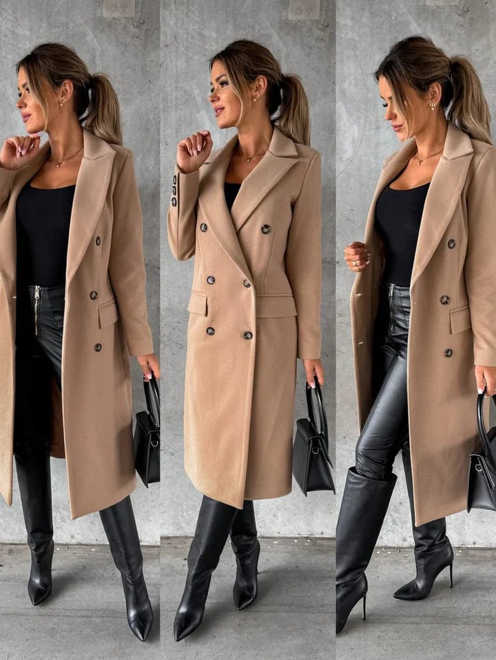 Laura Cappotto Donna Long Inverno – Elegante, Caldo & Sophistiqué al Style Intemporel