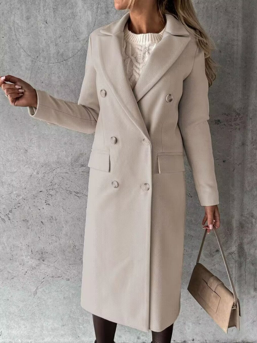 Laura Cappotto Donna Long Inverno – Elegante, Caldo & Sophistiqué al Style Intemporel