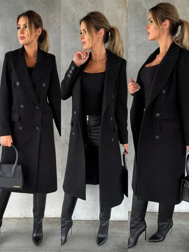 Laura Cappotto Donna Long Inverno – Elegante, Caldo & Sophistiqué al Style Intemporel
