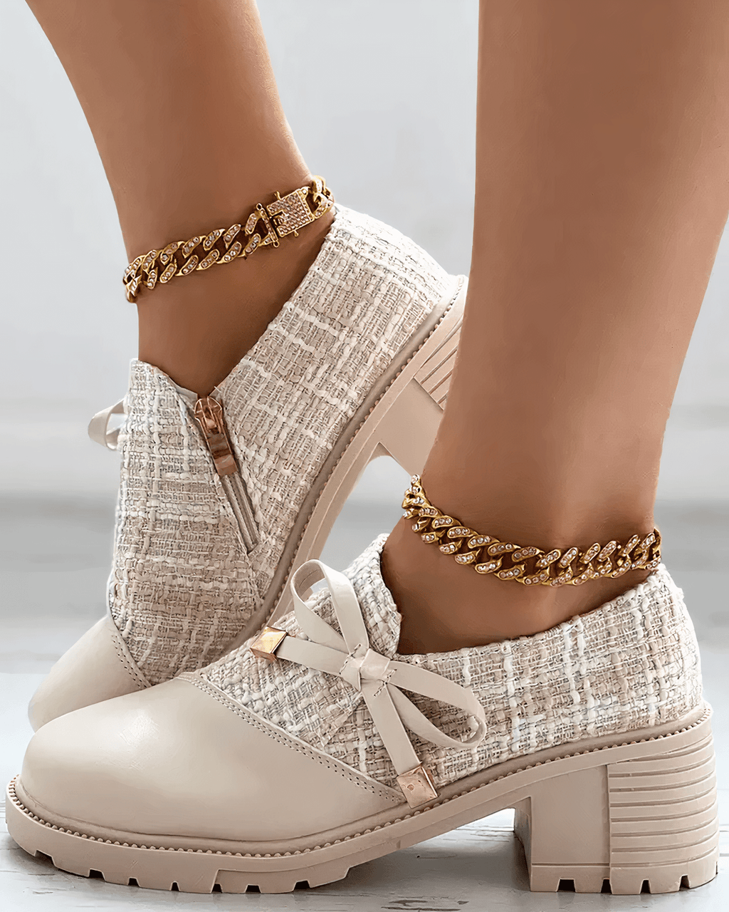 Tiana Mocassins Eleganti Donna – Scarpe a petit talon chics per il travail, i événements & il Comfort quotidien