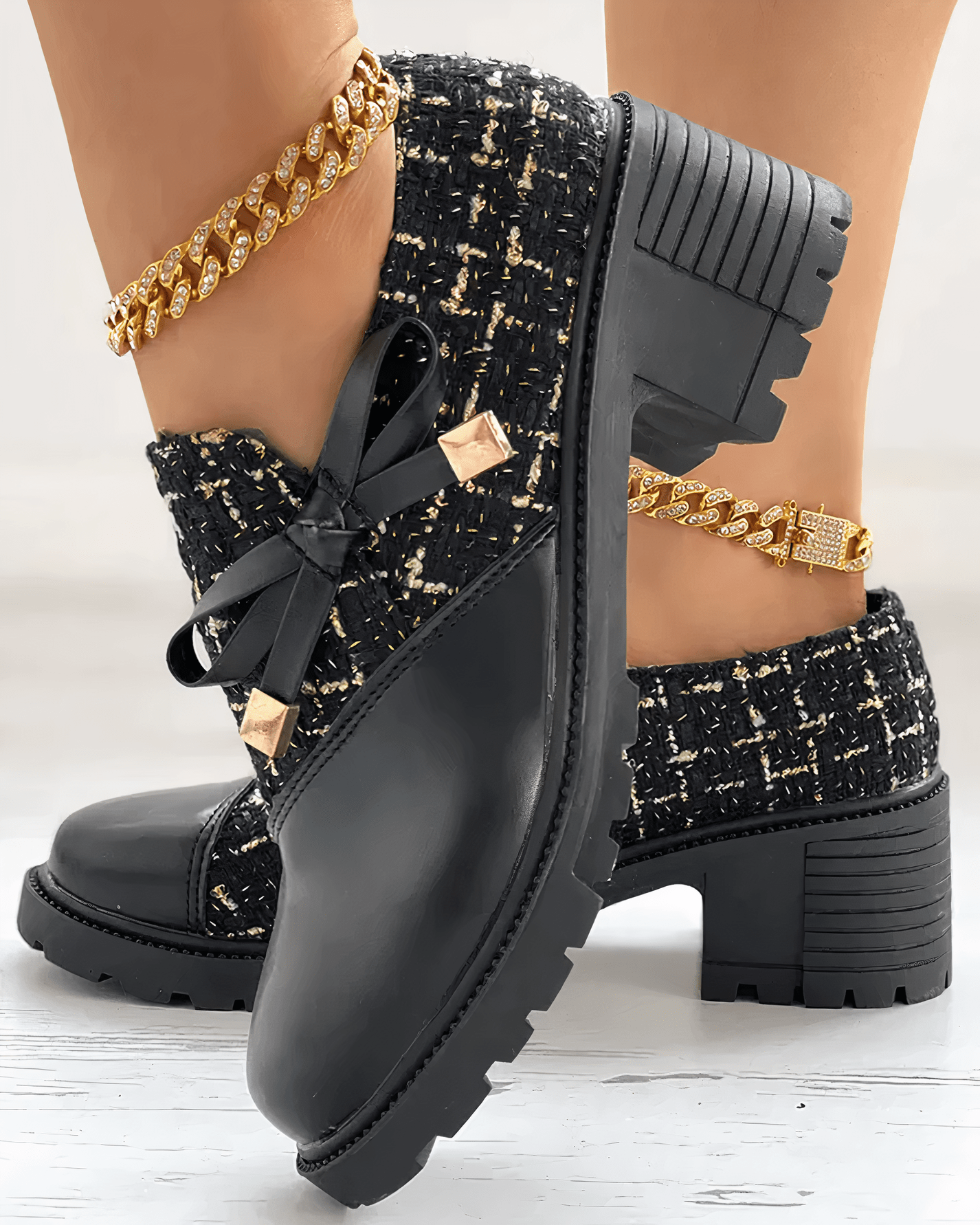Tiana Mocassins Eleganti Donna – Scarpe a petit talon chics per il travail, i événements & il Comfort quotidien