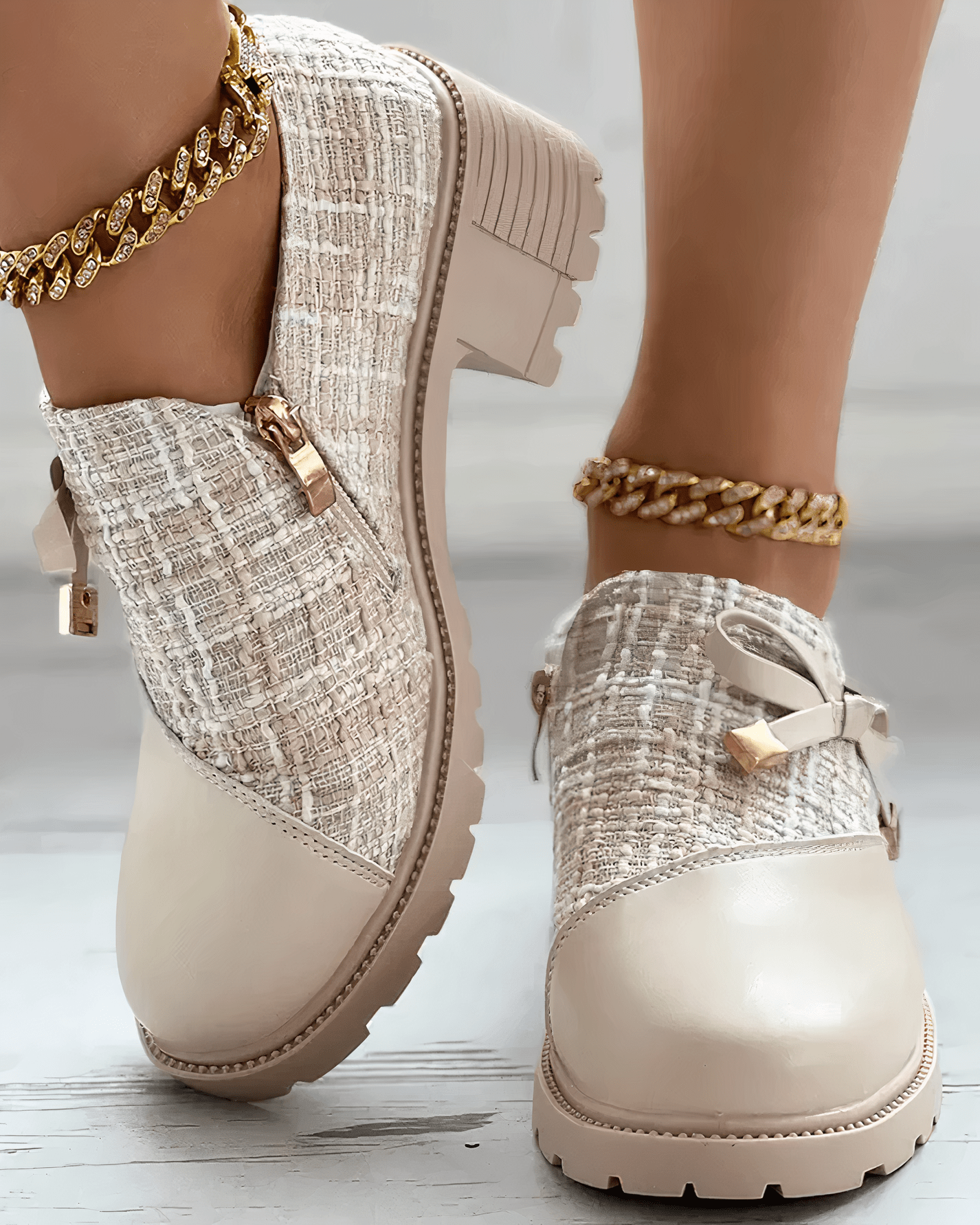 Tiana Mocassins Eleganti Donna – Scarpe a petit talon chics per il travail, i événements & il Comfort quotidien