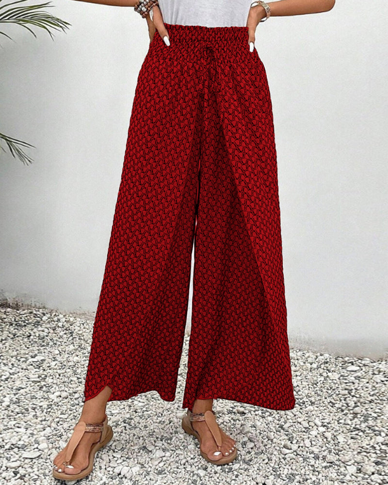 Henriette Pantalone Large Donna – Vita Alta, Linea Flatteuse & Tissu Confortevole
