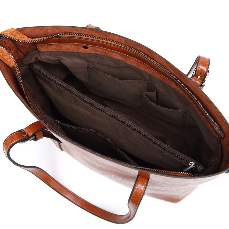 Nyomi Borsa Cabas Donna – Grand Borsa di Travail in Cuir Elegante e Fonctionnel