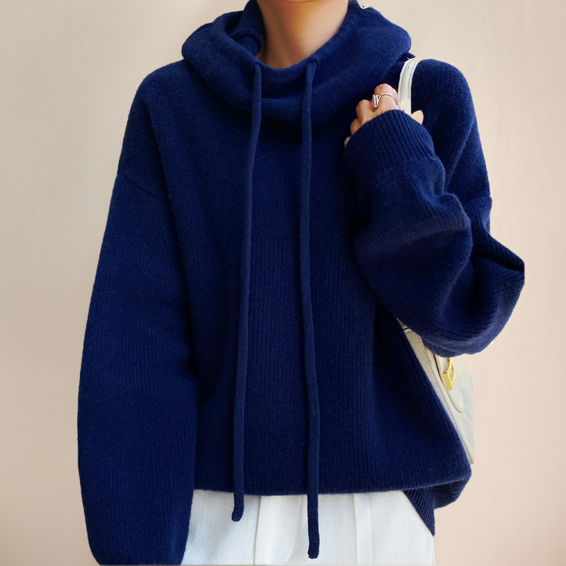 Isabelle Maglione Donna in Mérinos a Dolcevita – Maglione Elegante, Leggero & Caldo al Style Intemporel