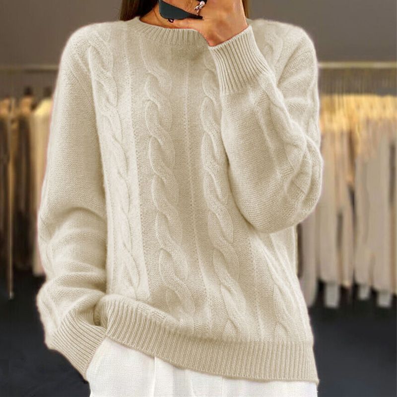 Naomi Donna Maglione in Lana – Maglione Premium Morbido & Elegante al Style Moderne e Confortevole