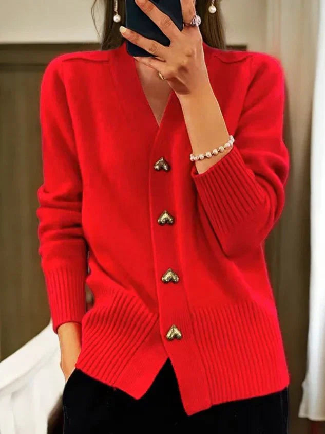 Lana Cardigan Donna in Maglia – Cardigan Senza Maniche in Tissu Morbido & Luxueux per Toutes Saisons