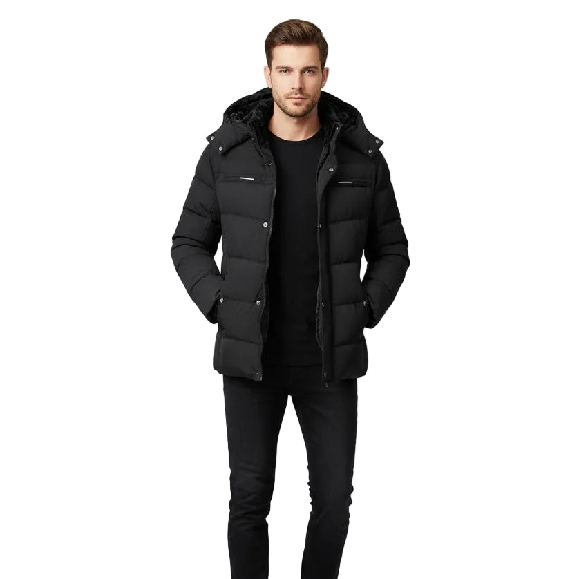 Maximo Parka d’Inverno Uomo – Cappotto Robuste Très Caldo con Doublure Polaire e Capuche Protectrice